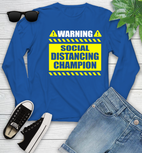 Coronavirus Shirt  Warning Social Distancing Champion 121