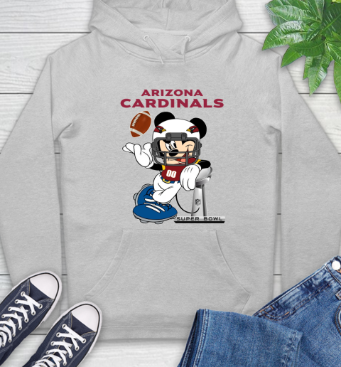NFL Arizona Cardinals Mickey Mouse Disney Super Bowl Football T Shirt Hoodie 6