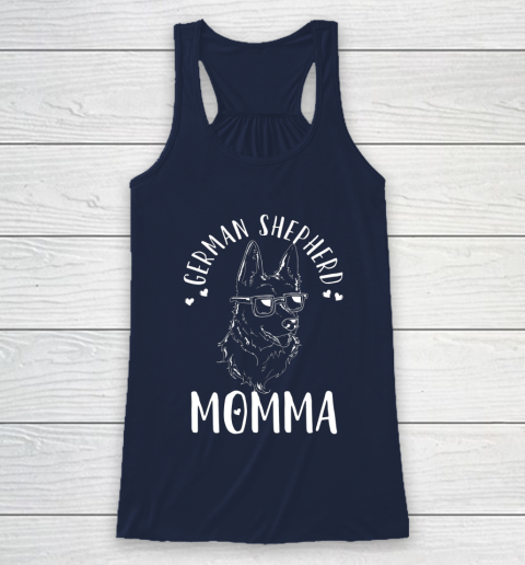 Dog Mom Shirt German Shepherd Momma Dog Mom Mama Gift Racerback Tank 8