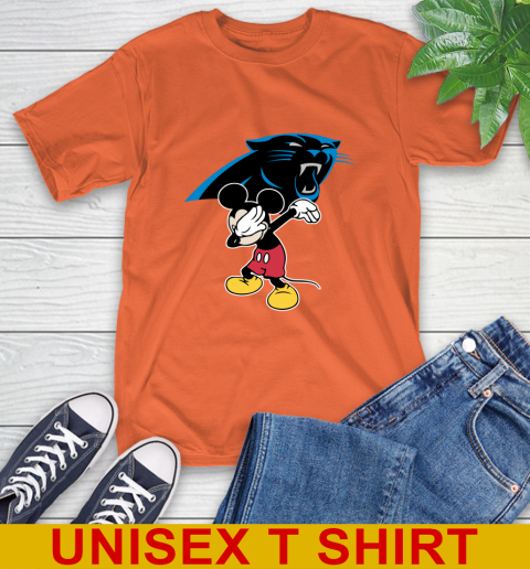 Carolina Panthers NFL Football Dabbing Mickey Disney Sports T-Shirt 5