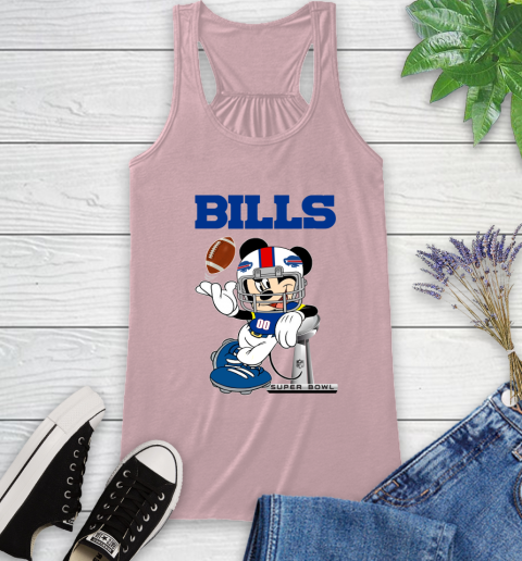 NFL Buffalo Bills Mickey Mouse Disney Super Bowl Football T Shirt Racerback Tank 11