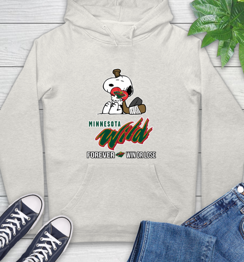NHL The Peanuts Movie Snoopy Forever Win Or Lose Hockey Minnesota Wild 24