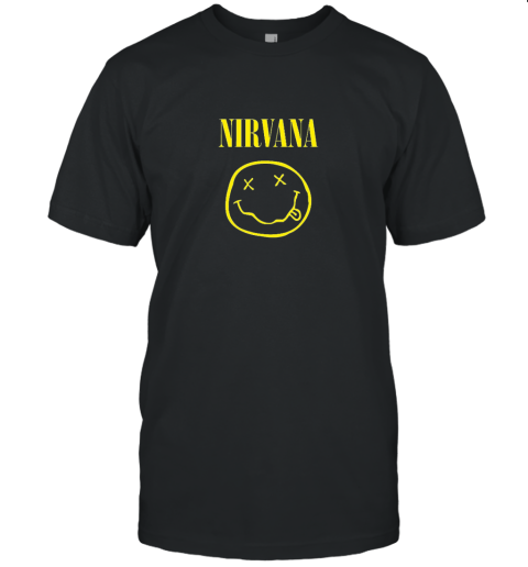 Nirvana Yellow Smiley Face Unisex Jersey Tee