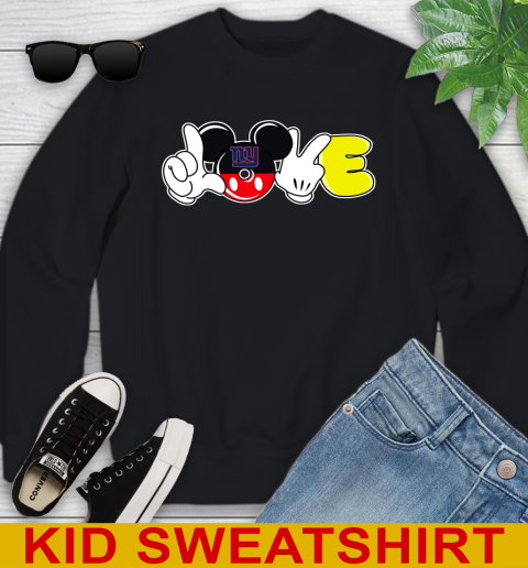 San Francisco Giants MLB Baseball Love Mickey Disney Sports Youth Sweatshirt 2