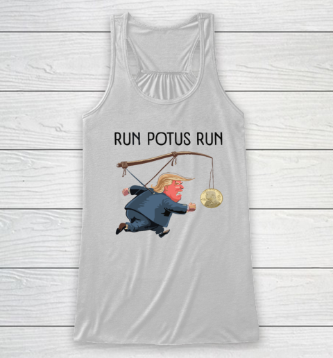 Trump Nobel Peace Prize Run Potus Run Racerback Tank