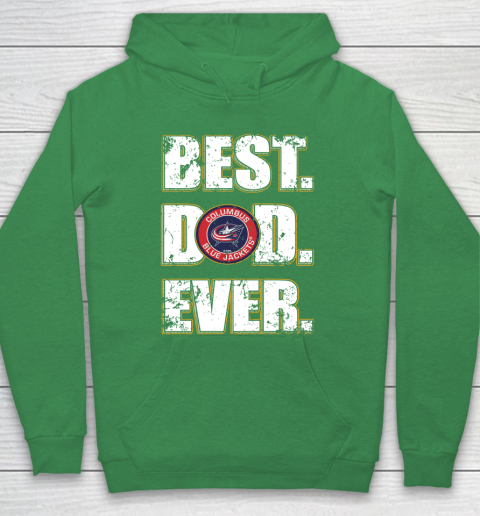NHL Columbus Blue Jackets Hockey Best Dad Ever Family Shirt Hoodie 5