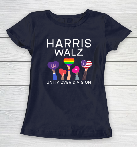 Harris Waltz 2024 Unity Over Division Women's T-Shirt 2