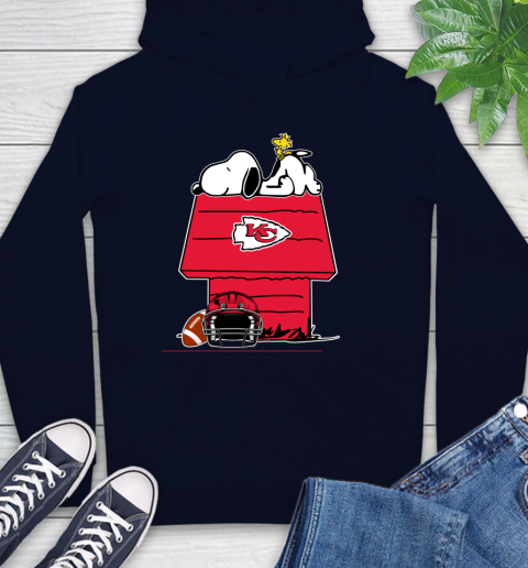 Kansas City Chiefs NFL Football Snoopy Woodstock The Peanuts Movie Hoodie 4