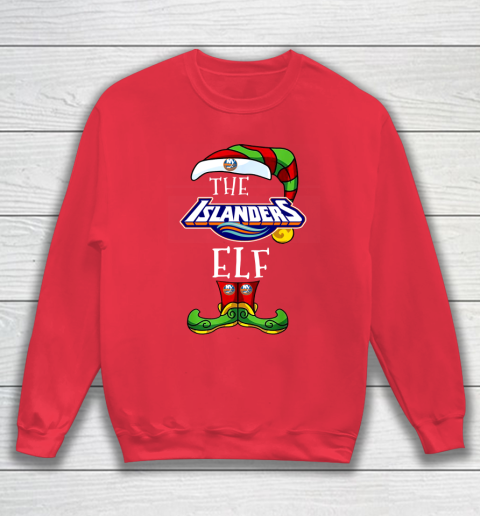 New York Islanders Christmas ELF Funny NHL Sweatshirt 7