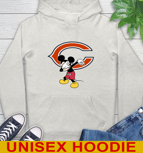 Chicago Bears NFL Football Dabbing Mickey Disney Sports Hoodie 12