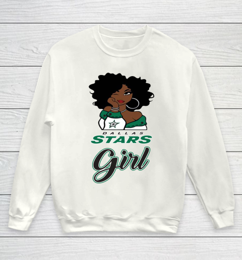 Dallas Stars Girl NHL Youth Sweatshirt 2