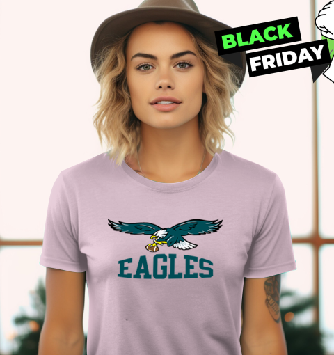 vupv philadelphia eagles football ladies t shirt 20 front light pink