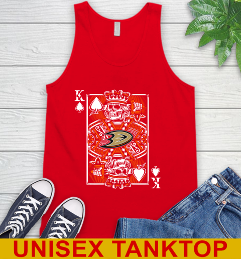 Anaheim Ducks NHL Hockey The King Of Spades Death Cards Shirt Tank Top 5