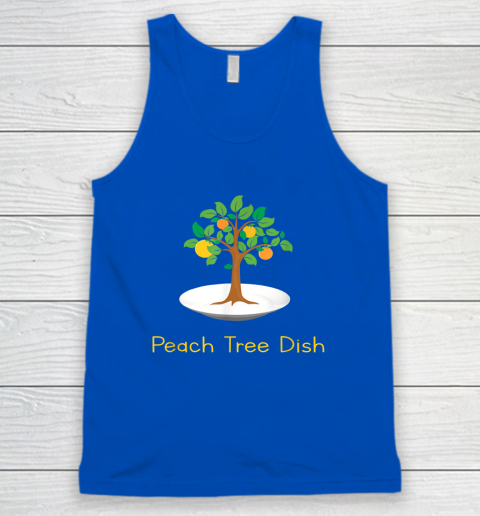 Peach Tree Dish Sarcastic Witty Humor Petri Dish Tank Top - Image 4