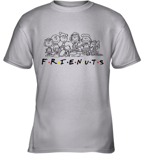 Mashup Snoopy And FRIENDS The Peanuts FRIENUTS Youth T-Shirt