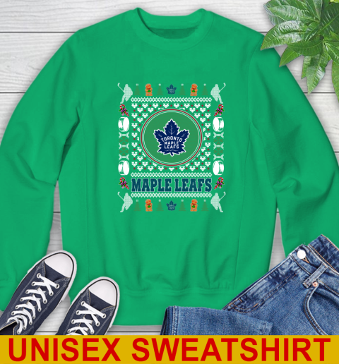 Toronto Maple Leafs Merry Christmas NHL Hockey Loyal Fan Sweatshirt 8