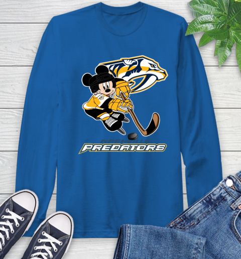 NHL Nashville Predators Mickey Mouse Disney Hockey T Shirt - Rookbrand