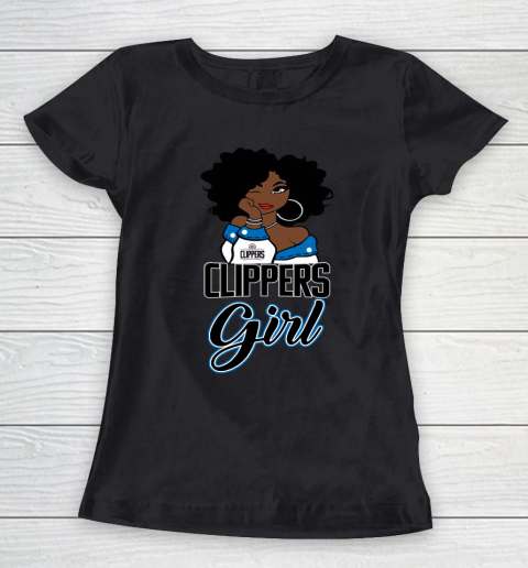 LA Clippers Girl NBA Women's T-Shirt 2