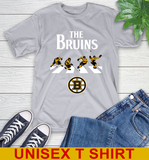 NHL Hockey Boston Bruins The Beatles Rock Band Shirt T-Shirt