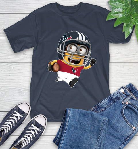 NFL Houston Texans Minions Disney Football Sports T-Shirt 4