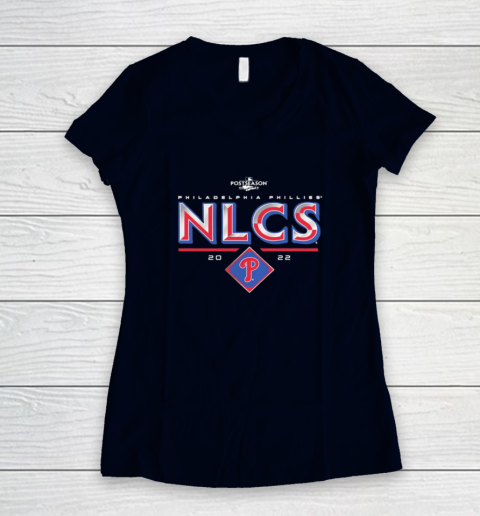 Phillies NLCS Women's V-Neck T-Shirt 2