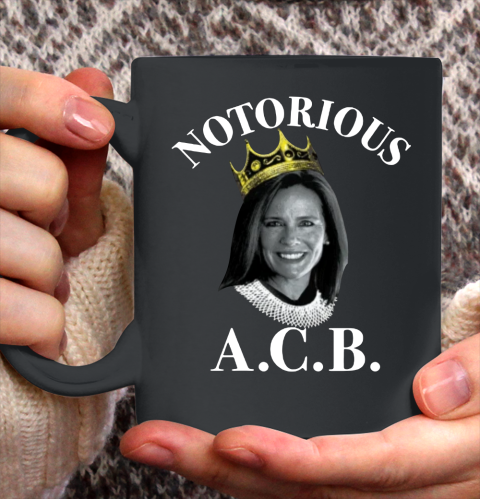 Notorious ACB Republican Amy Coney Barrett Ceramic Mug 11oz