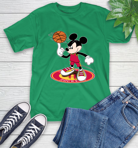 NBA Basketball Houston Rockets Cheerful Mickey Disney Shirt T-Shirt 8