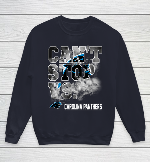 NFL Carolina Panthers Can't Stop Vs Youth Sweatshirt 2