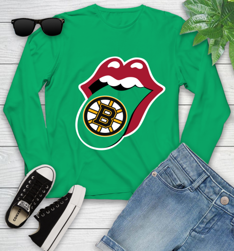 Boston Bruins NHL Hockey Lips I Root For My Team Adoring Fan 130