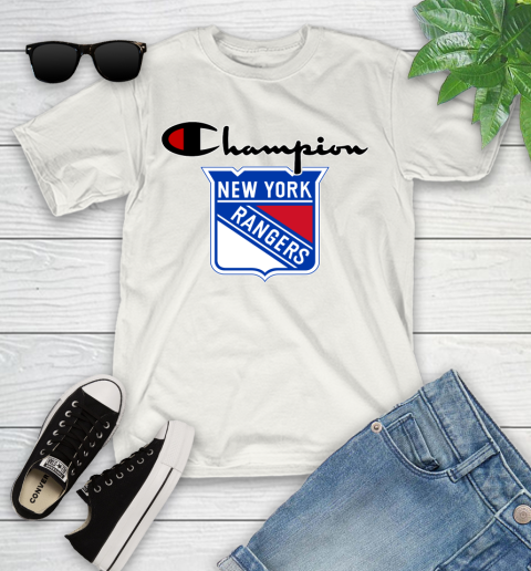 NHL Hockey New York Rangers Champion Shirt Youth T-Shirt