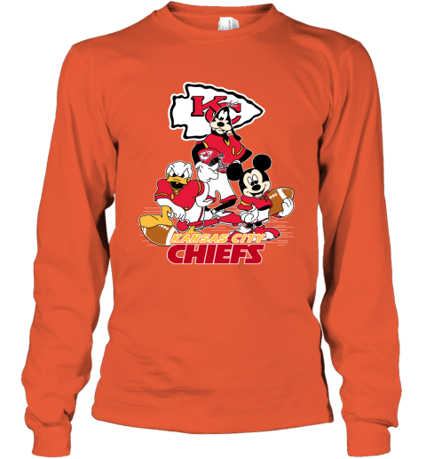 Kansas City Chiefs Mickey Mouse And Friends Disney 3D T-Shirt