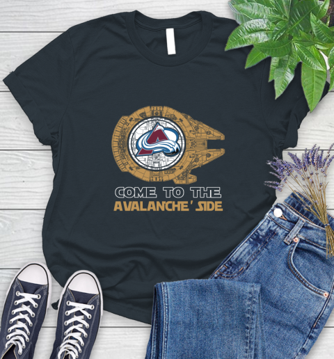 NHL Come To The Colorado Avalanche Wars Hockey Sports Women's T-Shirt 8