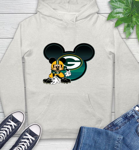 NFL Green Bay Packers Mickey Mouse Disney Football T Shirt Hoodie 12