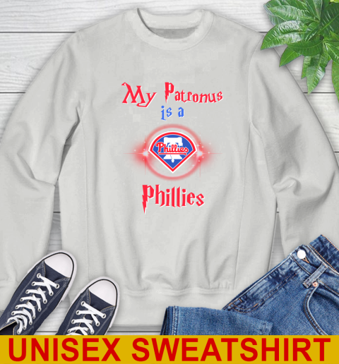 MLB Baseball Harry Potter My Patronus Is A Philadelphia Phillies Sweatshirt 5