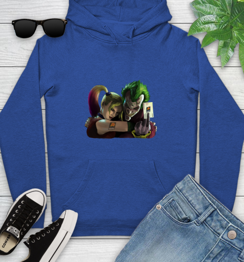 Phoenix Suns NBA Basketball Joker Harley Quinn Suicide Squad Youth Hoodie 9