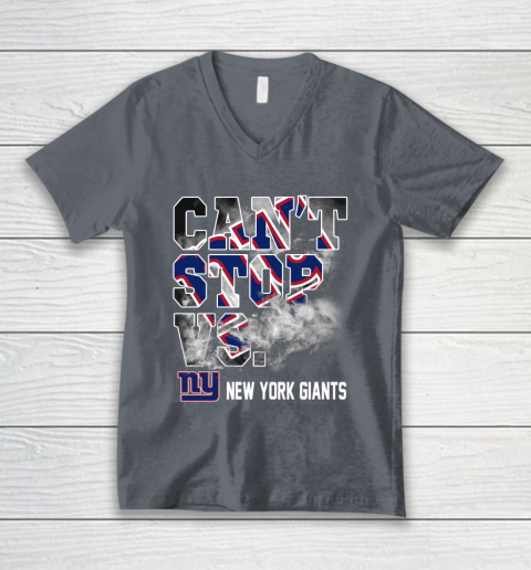 NFL New York Giants Can't Stop Vs V-Neck T-Shirt 4