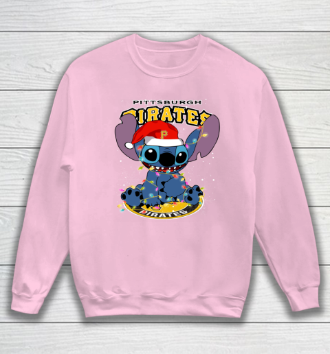 Pittsburgh Pirates MLB noel stitch Baseball Christmas Sweatshirt 5