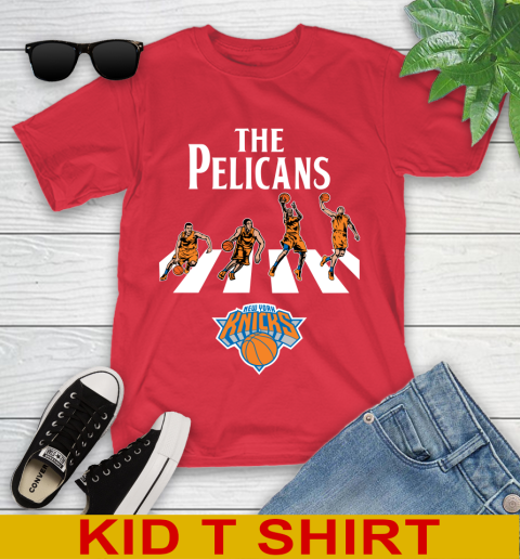 NBA Basketball New York Knicks The Beatles Rock Band Shirt Youth T-Shirt 11