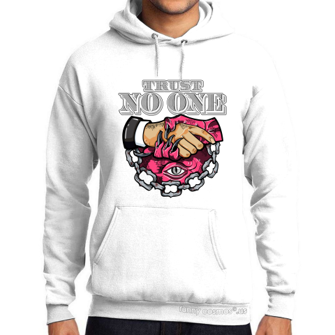 Air Jordan 12 GS Vivid Pink Matching Sneaker Shirt Trust No One Devil Eye White And Pink Sneaker Tshirt