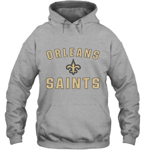 Orleans Saints NFL Pro Line By Fanatics Branded Gray Victory Hoodie