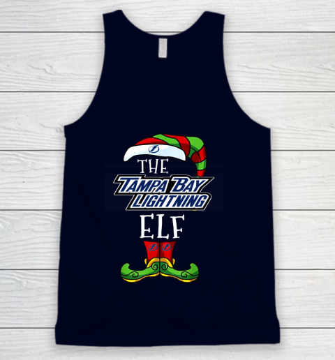 Tampa Bay Lightning Christmas ELF Funny NHL Tank Top 2