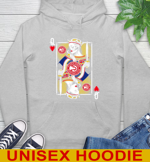 NBA Basketball Atlanta Hawks The Queen Of Hearts Card Shirt Hoodie 6