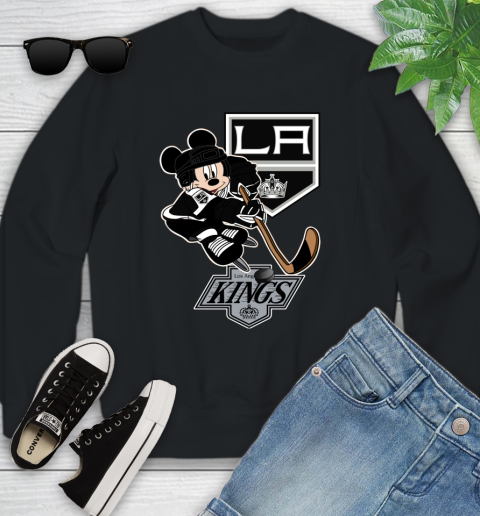 Los Angeles Kings Mickey Mouse Disney Hockey T Shirt T-Shirt