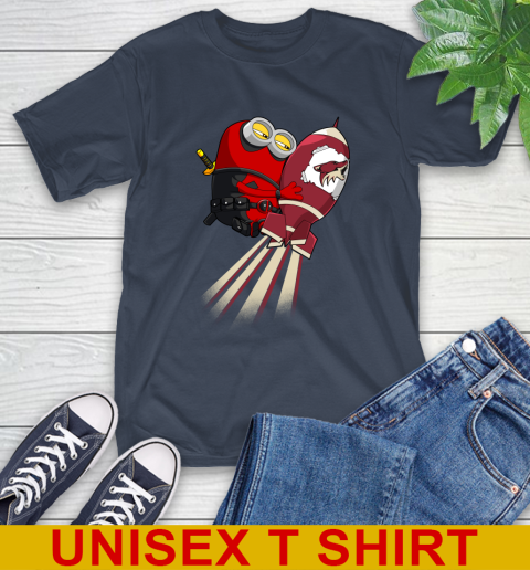 NHL Hockey Arizona Coyotes Deadpool Minion Marvel Shirt T-Shirt 3
