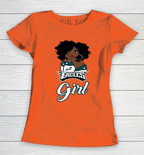 Philadelphia Eagles Girl NFL Women's T-Shirt 5