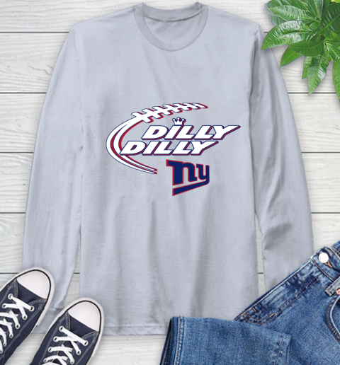 NFL New York Giants Dilly Dilly Football Sports Long Sleeve T-Shirt 6