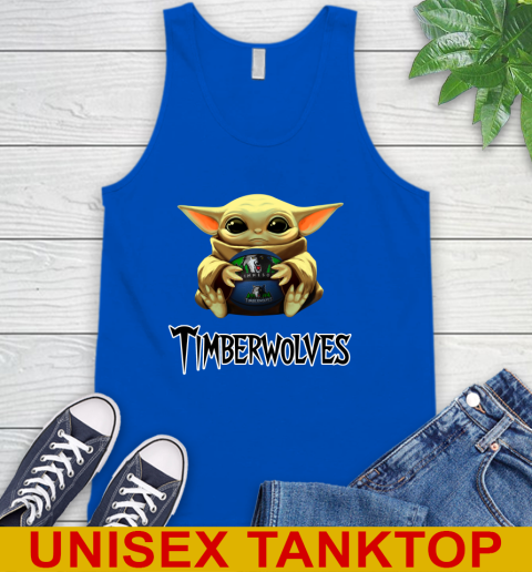 NBA Basketball Minnesota Timberwolves Star Wars Baby Yoda Shirt 74