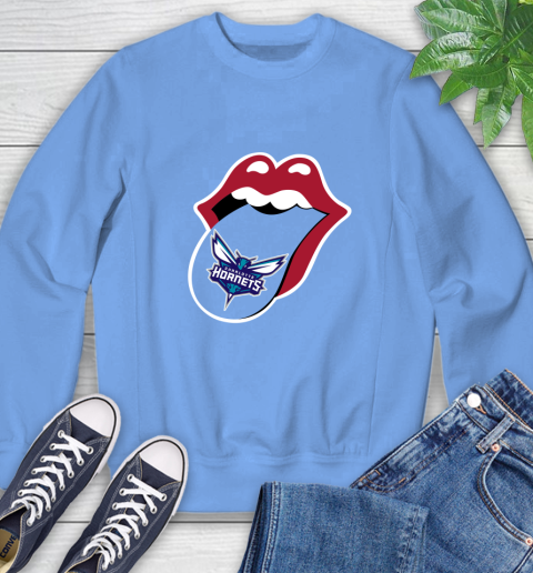 Charlotte Hornets NBA Basketball Lips I Root For My Team Adoring Fan 35
