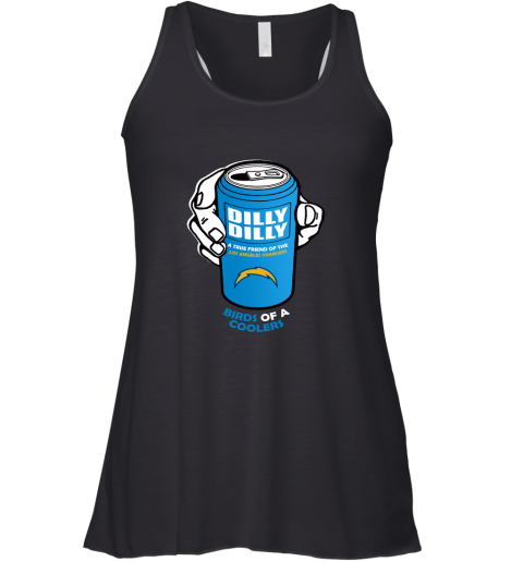 Bud Light Dilly Dilly! Los Angeles Chargers Birds Of A Cooler Racerback Tank
