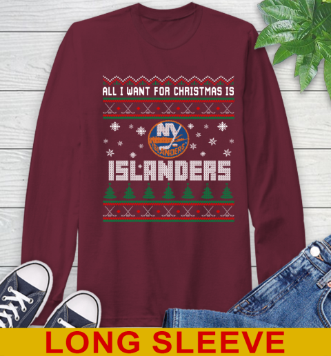 New York Islanders NHL Hockey All I Want For Christmas Is My Team Sports 61